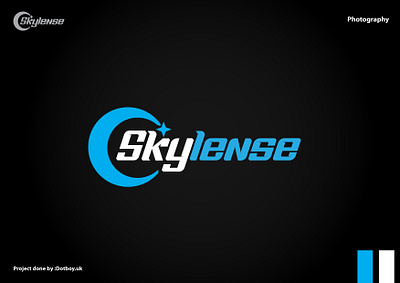 Skylense Photography branding graphic design logo