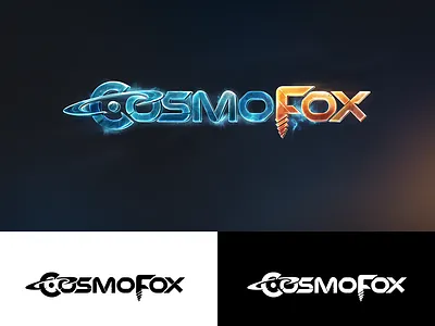 CosmoFox - Game Logo animated fantasy logo design fantasy game logo gaming logo logo designer metin2 mmorgp muonline nft