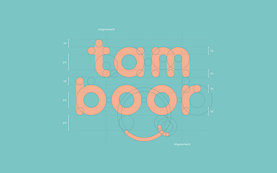 Tamboor [Generative Logo_Design + Branding] baby diapers branding baby diapers logo brand concept brand design branding generative design generative logo kids branding logo logo construction logo design positive design smile smiley