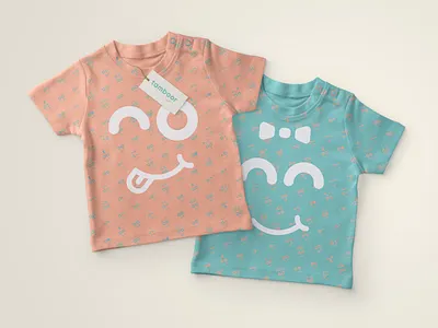 Tamboor [Generative Logo_Design + Branding] baby branding baby diapers brand concept branding corporate identity generative design generative logo kid branding logo logo design optimistic branding positive design smile smiley