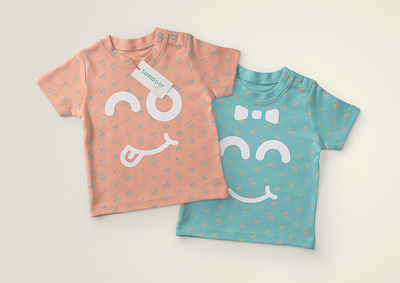 Tamboor [Generative Logo_Design + Branding] baby branding baby diapers brand concept branding corporate identity generative design generative logo kid branding logo logo design optimistic branding positive design smile smiley