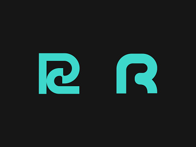 RC Monogram branding design letter line logo mark minimal monogram negativespace rc samadaraginige simple