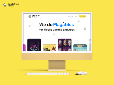 Simple Duck Studios website project