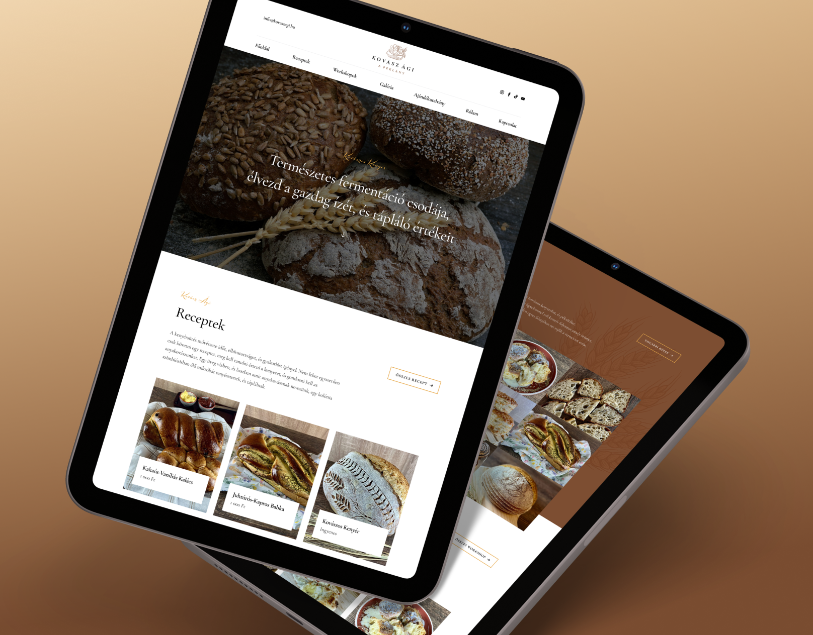 Bread Makers’ Website bakery branding bread bread maker pasrty sourdough ui ui design webdesign website wordpress