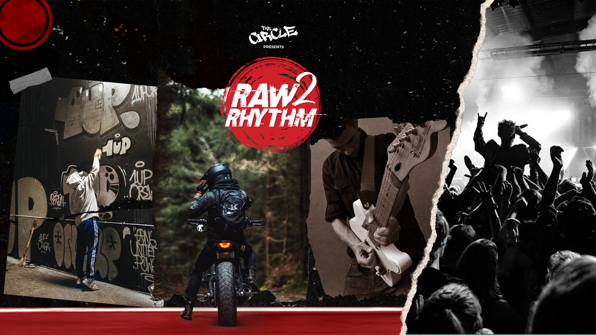 Motion Adaptation "Raw2Rhythm" aesthatic art dynamics graphic design luckystike motion graphics