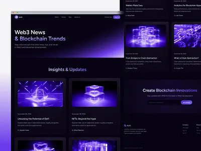 APIQ — Web3 Blockchain Website ai branding chatbot clean dark design illustration landing page saas tech technology ui ux web design web3 website