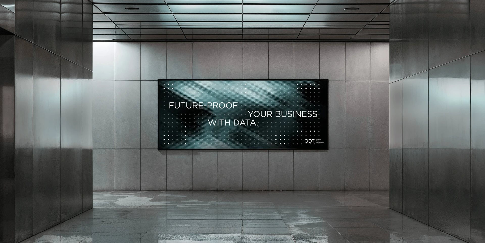 QDT AI - Brand Identity 3d animation branding design download free freebie graphic design illustration logo mockup mockup cloud mockupcloud motion graphics ui