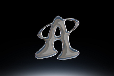 letter A logo for sale a logo branding chrome effect clothing brand design illustration letter a logo logo logo design modern modern logo space streetwear streetwear logo