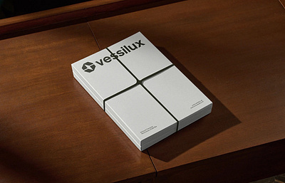 Vessilux Visual Identity 3d animation branding design download free freebie graphic design illustration logo mockup mockup cloud mockupcloud motion graphics ui