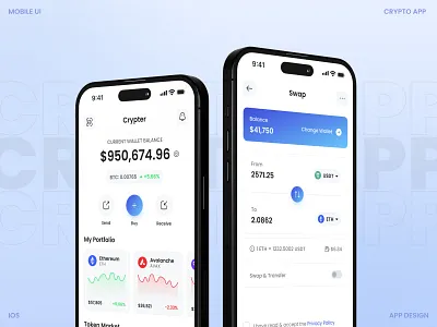 Crypto Centralized Exchange blockchain branding centralized exchange crypto exchange design graphic design mobile app ui