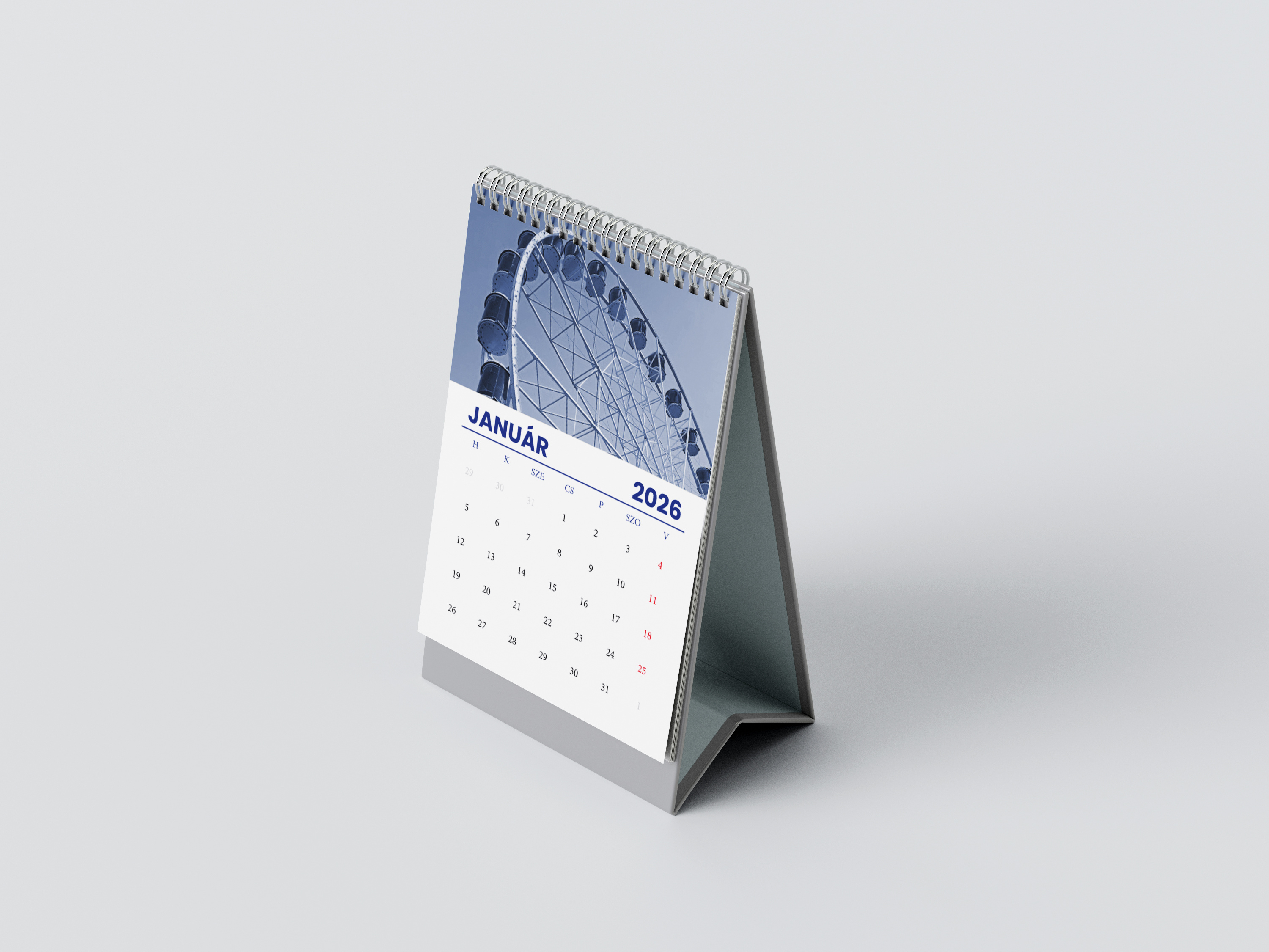 Example of 2026-os lapozható naptár