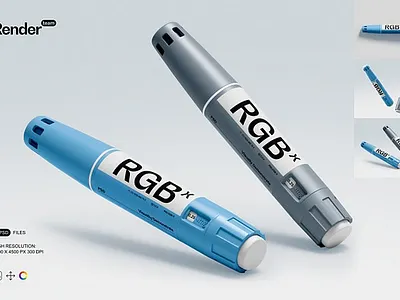 Insulin Pen Mockup ampoule drug immunity inject insulin insulin pen insulin pen mockup laboratory medical medicament medication pharmacy