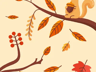 Promotional reel for fall related products motion graphics