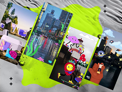 Creative Ads & Mixed Media Art visual identity