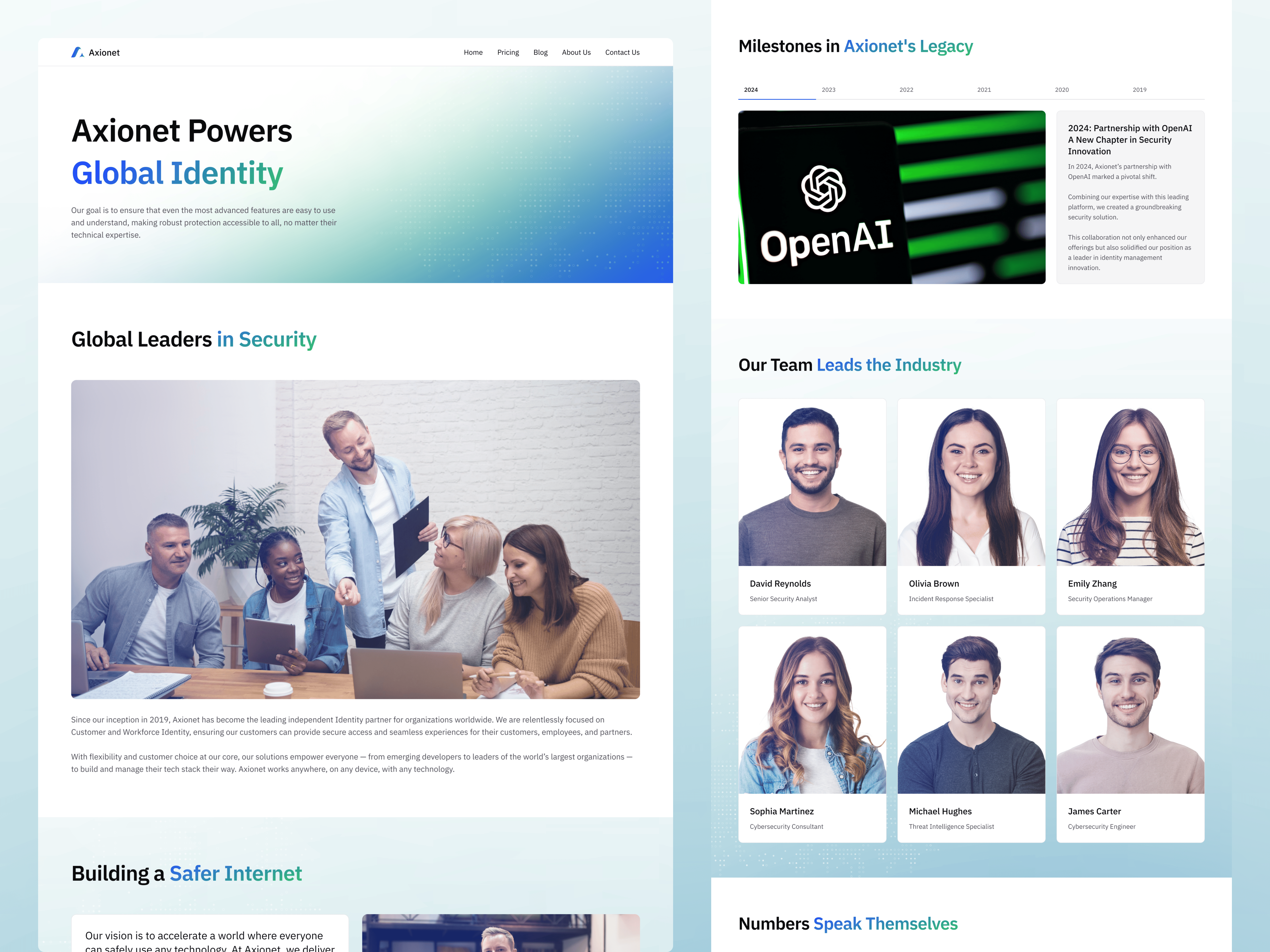 Example of Website Design