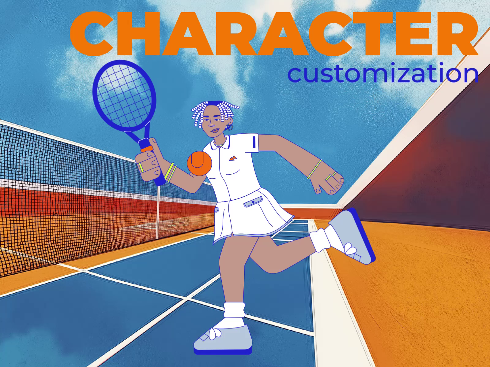 Example of 2 D Custom Character |Cartoon Illustration