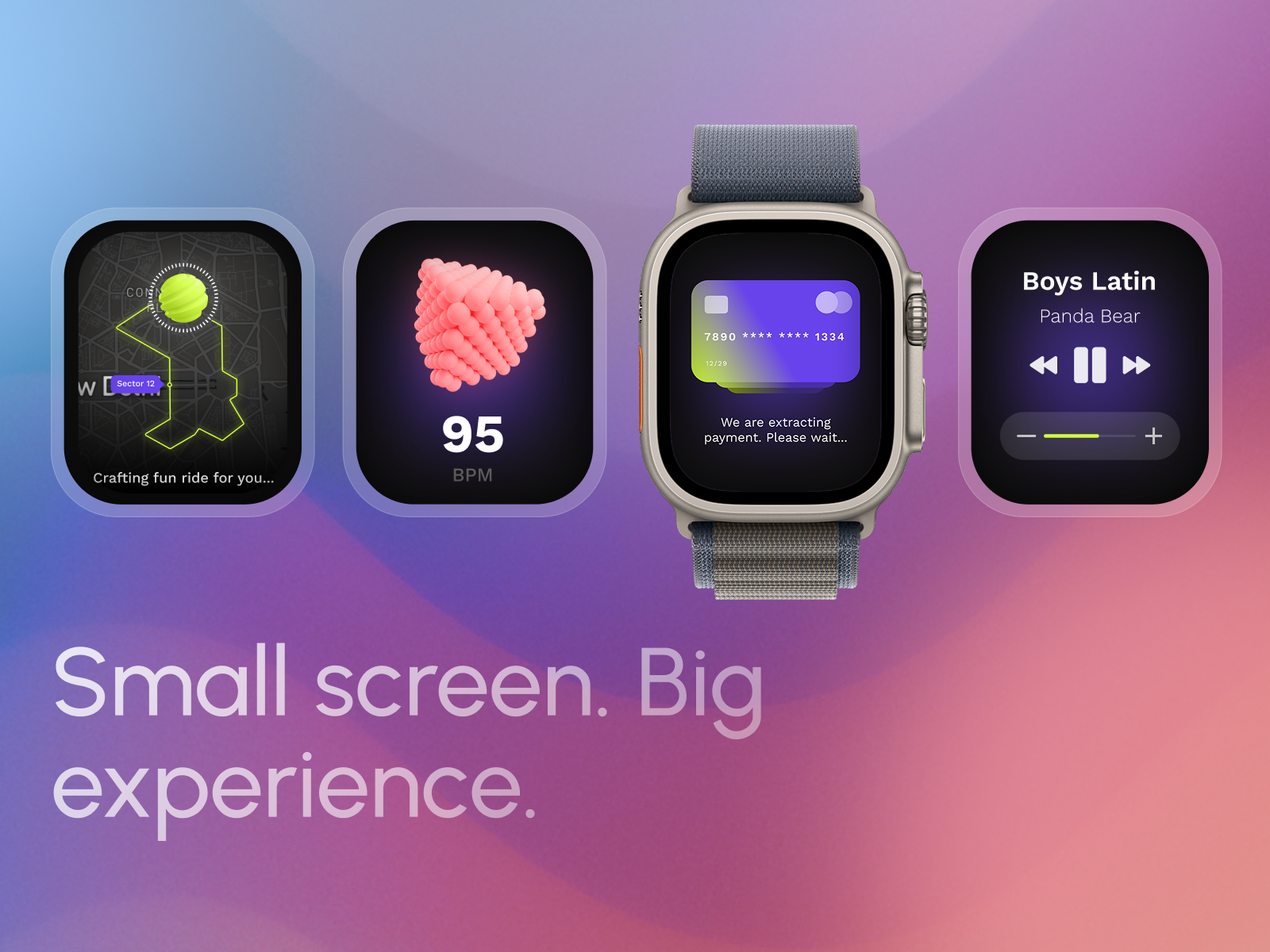 Apple Watch UI – Smart & Seamless Experience app interface clean ui dark mode ui digital watch futuristic ui interaction design minimal ui mobile wearable product design smart device ui smartwatch smartwatch interface uiux watch app watch app design watch os watch ui wearable design wearable tech wearable ui