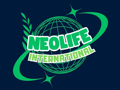 NEOLIFE LOGO "REMASTERED" graphic design logo