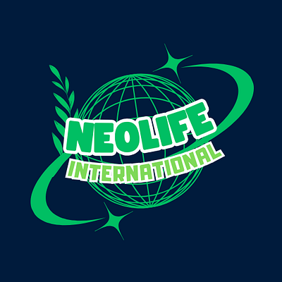 NEOLIFE LOGO "REMASTERED" graphic design logo