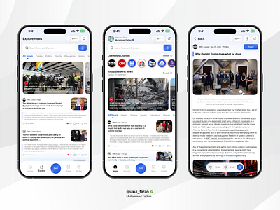 Browse thousands of Daily News images for design inspiration | Dribbble