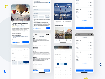 Travel Cappadocia Mobile App cappadocia design mobile app product design travel ui ux