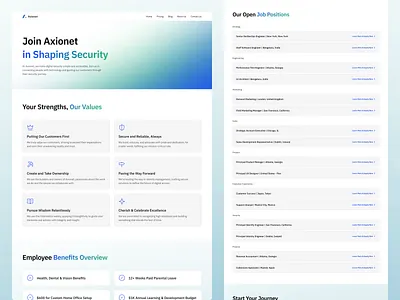 Axionet — AI Cyber Security Startup Technology Website ai ai design chatbot clean cyber cyber security design landing page saas security startup tech technology ui ux web design web3 website