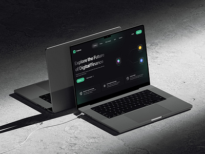 UI Wiki - Modern Digital Finance Web Interface clean fintech ui mockup