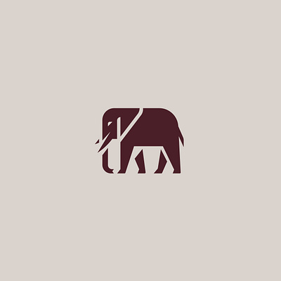 Elephant africa animal big branding design elephant graphic design icon illustration ivory logo logo design minimalist power premium vector