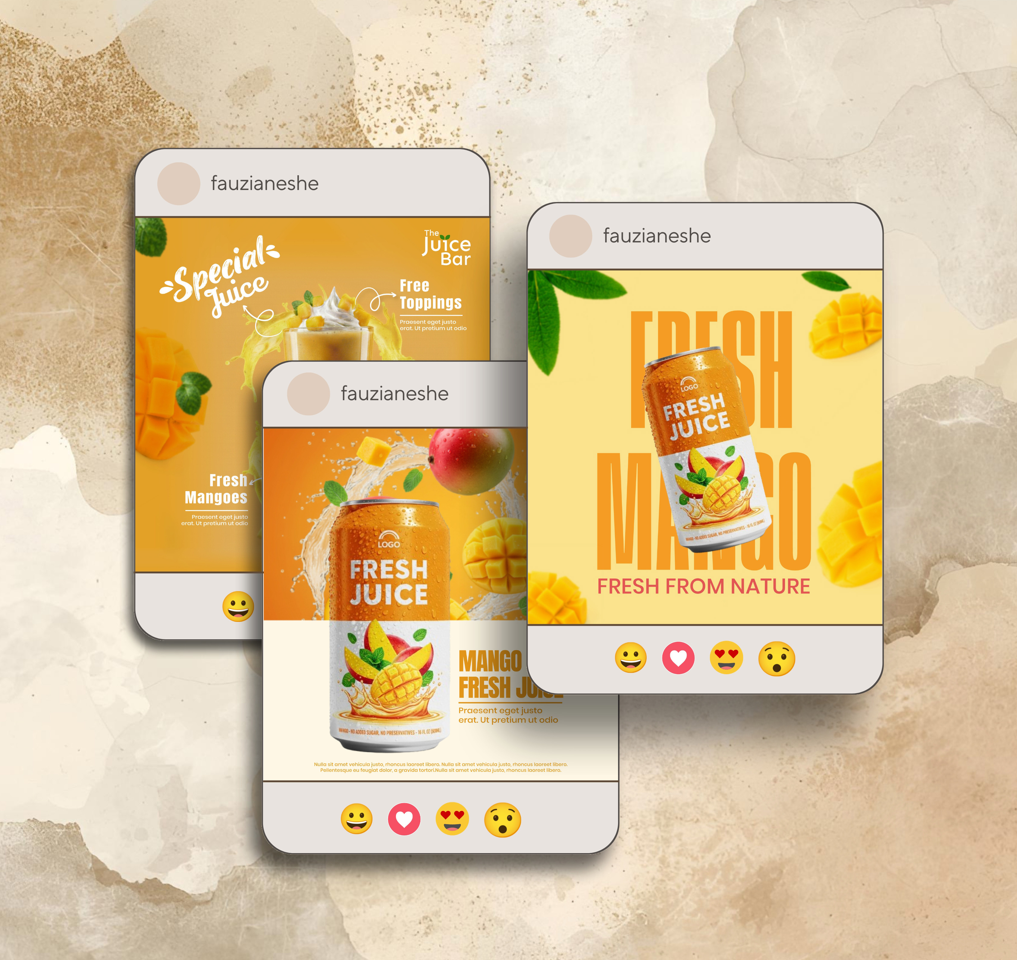 Social Media Design advertising creative food social media graphic designer juice juice post marketing minimal modern restaurant social media post socialmedia