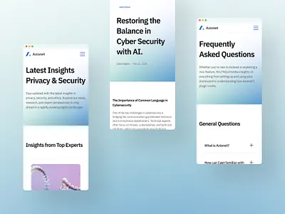 Axionet — AI Cyber Security Startup Technology Website ai ai design chatbot clean cyber cyber security design landing page saas security startup tech technology ui ux web design web3 website