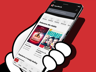 KupBilecik – Mobile Ticketing App app app design branding mobile app product design redesign ticketing app ui user experience ux