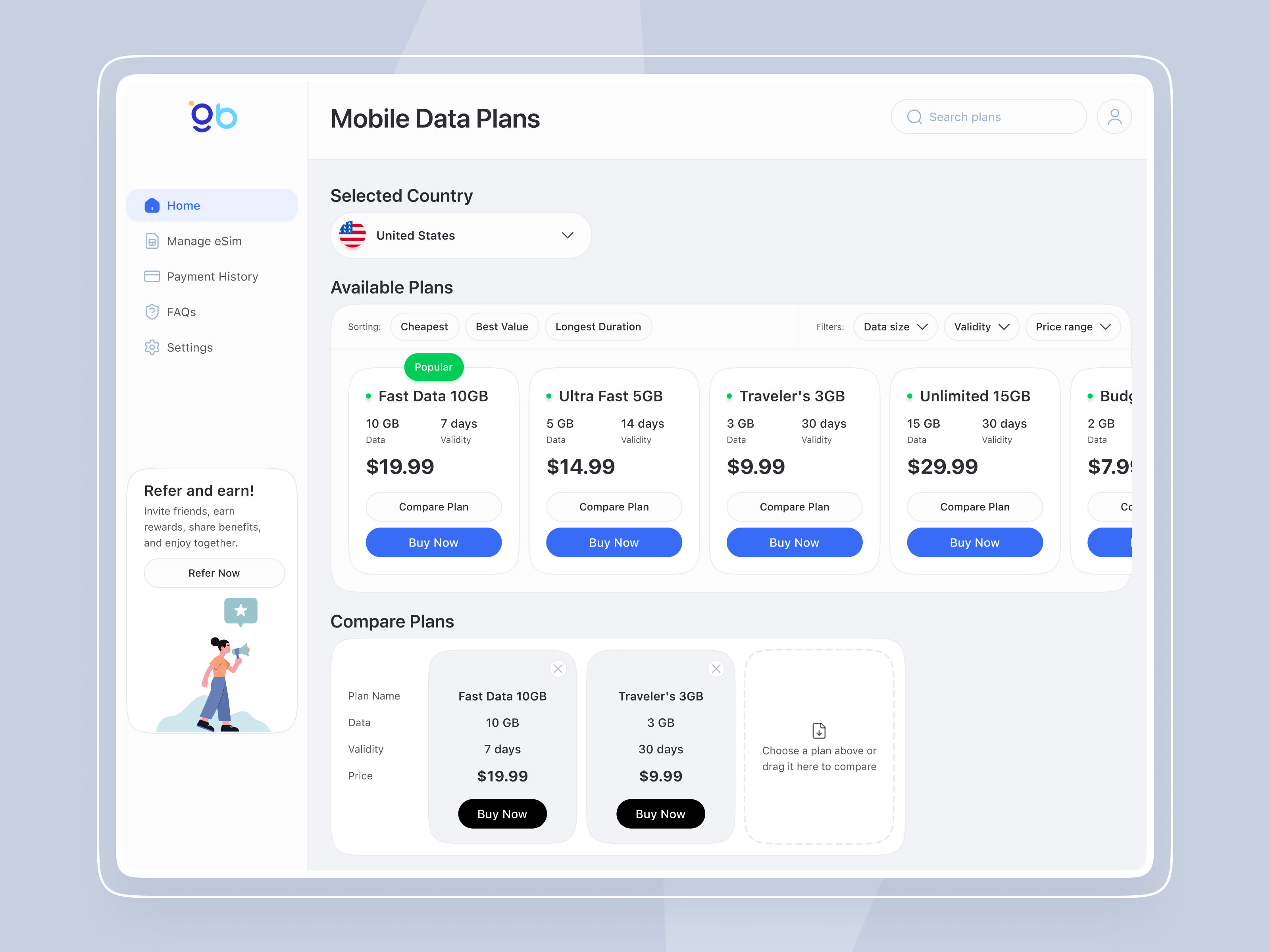 SIM Management Web App app branding dark mode dark ui design graphic design illustration logo ui ux