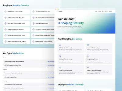 Axionet — AI Cyber Security Startup Technology Website ai ai design chatbot clean cyber cyber security design landing page saas security startup tech technology ui ux web design web3 website