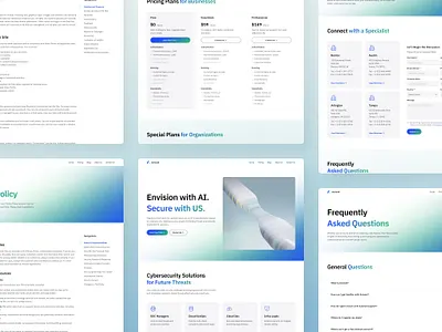 Axionet — AI Cyber Security Startup Technology Website ai ai design chatbot clean cyber cyber security design landing page saas security startup tech technology ui ux web design web3 website