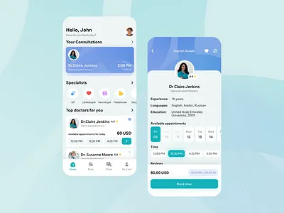 Online Doctor | AI Doctor | Online Doctor Consultation | Medical ai assistant ai doctor animation app design app interface doctor app health improvement health monitoring healthcare medical medtech mobile mobile app design mobile design mobile interface online doctor online doctor consultation product design ui ux wellness app
