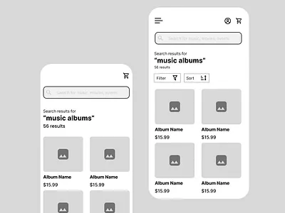 Simple wireframe ui wireframe