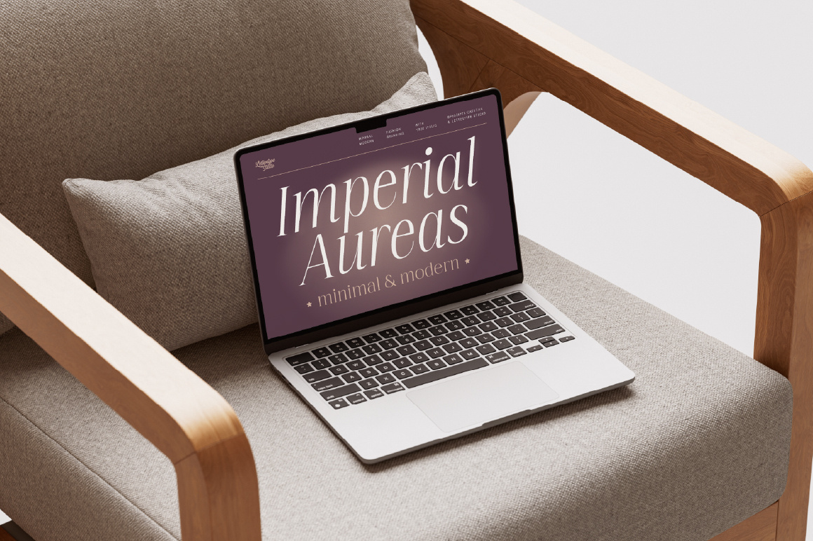 Imperial Aureas – Minimal Modern Serif with Italic stylish