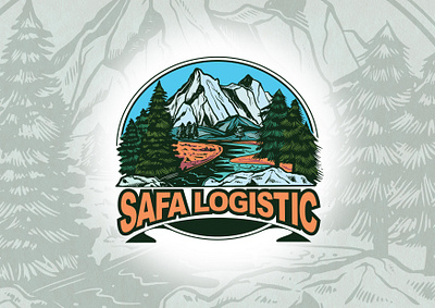 Safa Logistic brand design branding business logo character corporate logo creative illustration design illustration logistic logo logo concept logo design logo illustration moving company logo professional logo simple illustration ui unique branding