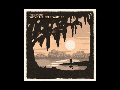 The Carpenter - We've All Been Waiting design drawing illustration music single cover art