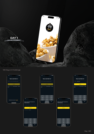 Day 1 of the #DailyUI Challenge dailyui uidesign 100daysui. ui
