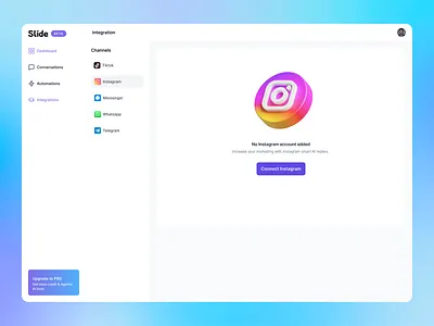 Integration - Empty state 3d animation branding graphic design logo motion graphics ui