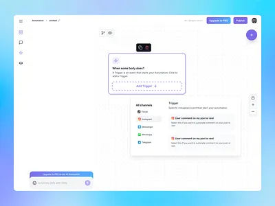 Manual Automation 3d animation branding graphic design logo motion graphics ui