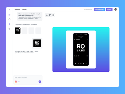 Agentic AI Automation 3d animation branding graphic design logo motion graphics ui