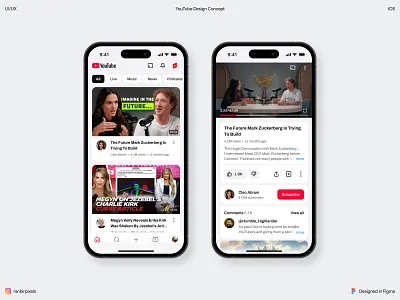 YouTube Design Concept animation app app concept branding chat chat app design flat graphic design icon illustration logo mobile mobile app typography ui ux vector web website