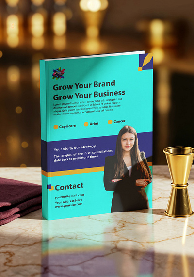 BUSINESS FLYER branding brandpromotion businessflyer cleandesign corporatedesign flyer flyer design graphic design marketingflyer modernflyer professionallayout
