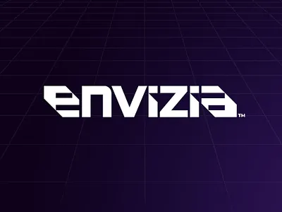 Envizia Logo Design ai ai branding ai company brand brand identity branding design graphic design logo logo design saas saas branding saas logo design tech branding
