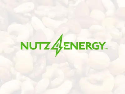Nutz4Energy Logo Design brand brand identity branding cpg branding cpg logo design design energy bar branding energy bar logo design graphic design logo logo design snack branding snack logo design