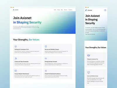 Axionet — AI Cyber Security Startup Technology Website ai ai design chatbot clean cyber cyber security design landing page saas security startup tech technology ui ux web design web3 website