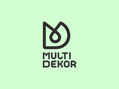 Multi Dekor 🅼🅳 architecture belcdesign branding logo md monogram multidekor patrykbelc