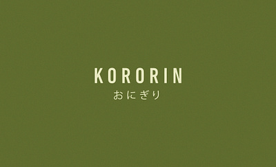 Kororin brand identity branding design graphic design logo visual identity